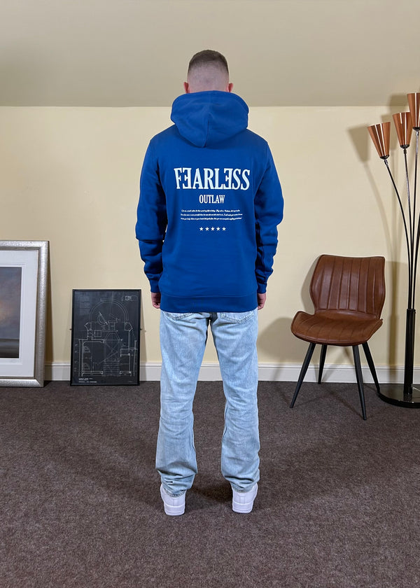 Fearless Outlaw Icon Hoodie - Royal Blue