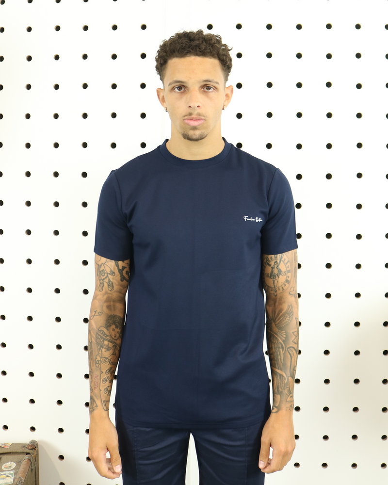 Fearless Outlaw Refined T-Shirt - Navy