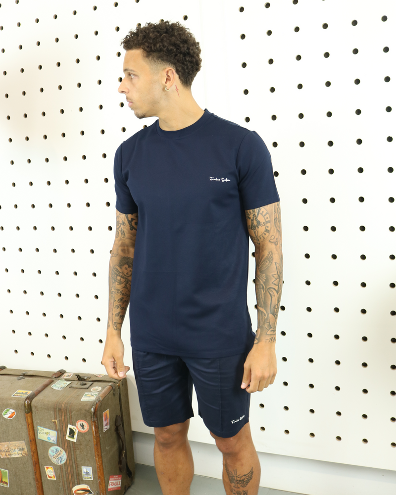 Fearless Outlaw Refined T-Shirt - Navy