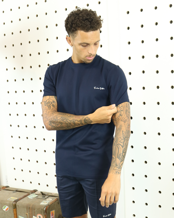 Fearless Outlaw Refined T-Shirt - Navy