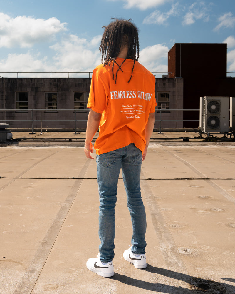 Fearless Outlaw Atley T-Shirt - Orange