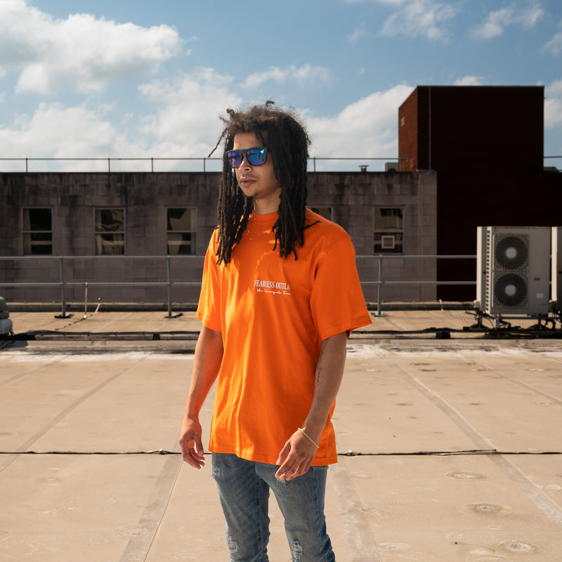 Fearless Outlaw Atley T-Shirt - Orange