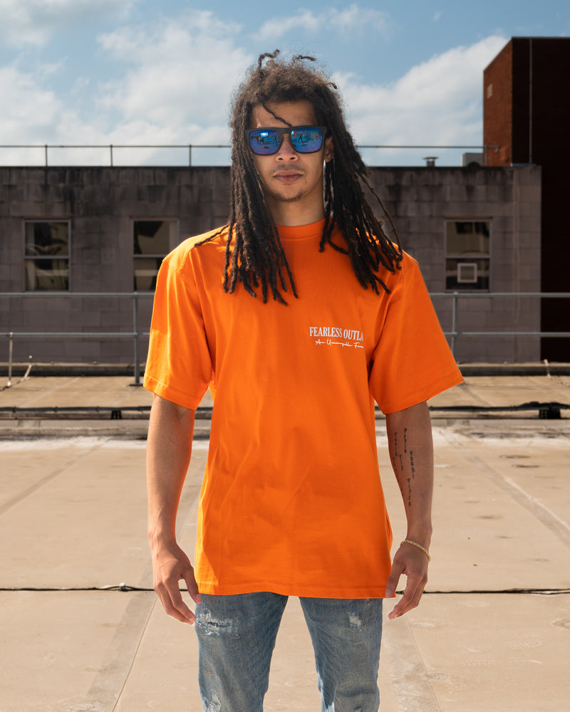 Fearless Outlaw Atley T-Shirt - Orange