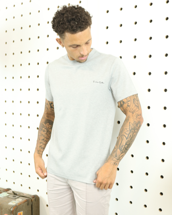 Fearless Outlaw Refined T-Shirt - Grey